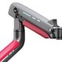 Suporte de Mesa Articulado Gamer para Monitor de 32" a 60" ELG, com Pistão a Gás, VESA, RGB, Vermelho e Preto - SGM02