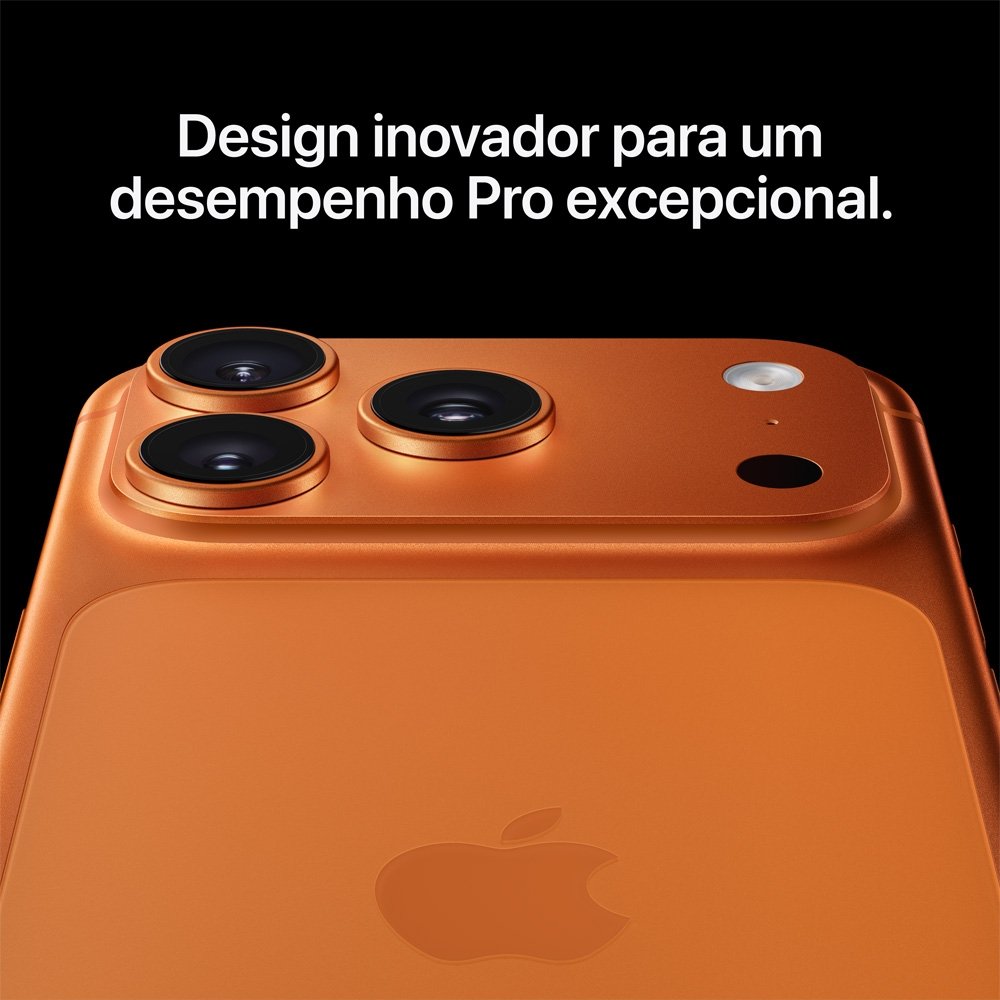 iPhone 17 Pro Max Apple 2TB, Laranja | KaBuM!