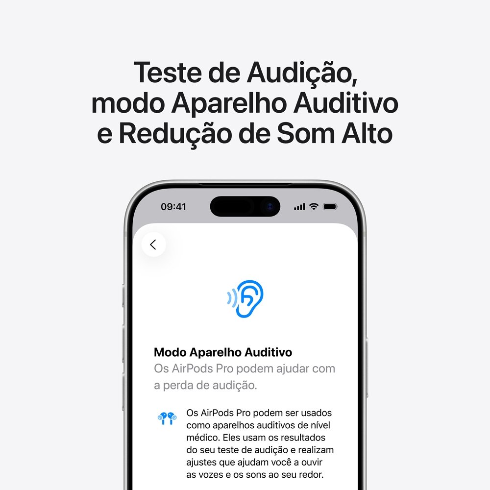 Fone de Ouvido Apple AirPods Pro 3 | KaBuM!