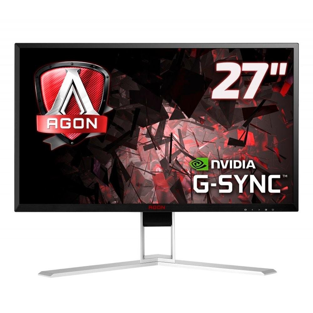 Monitor Gamer AOC Agon 27' LED, Wide, 165 Hz, 2K QHD, G-Sync, HDMI/DisplayPort, Ajuste de Altura, Som Integrado - AG271QG Monitor Gamer AOC Agon 27' LED, Wide, 165 Hz, 2K QHD, G-Sync, HDMI/DisplayPort, Ajuste de Altura, Som Integrado - AG271QG