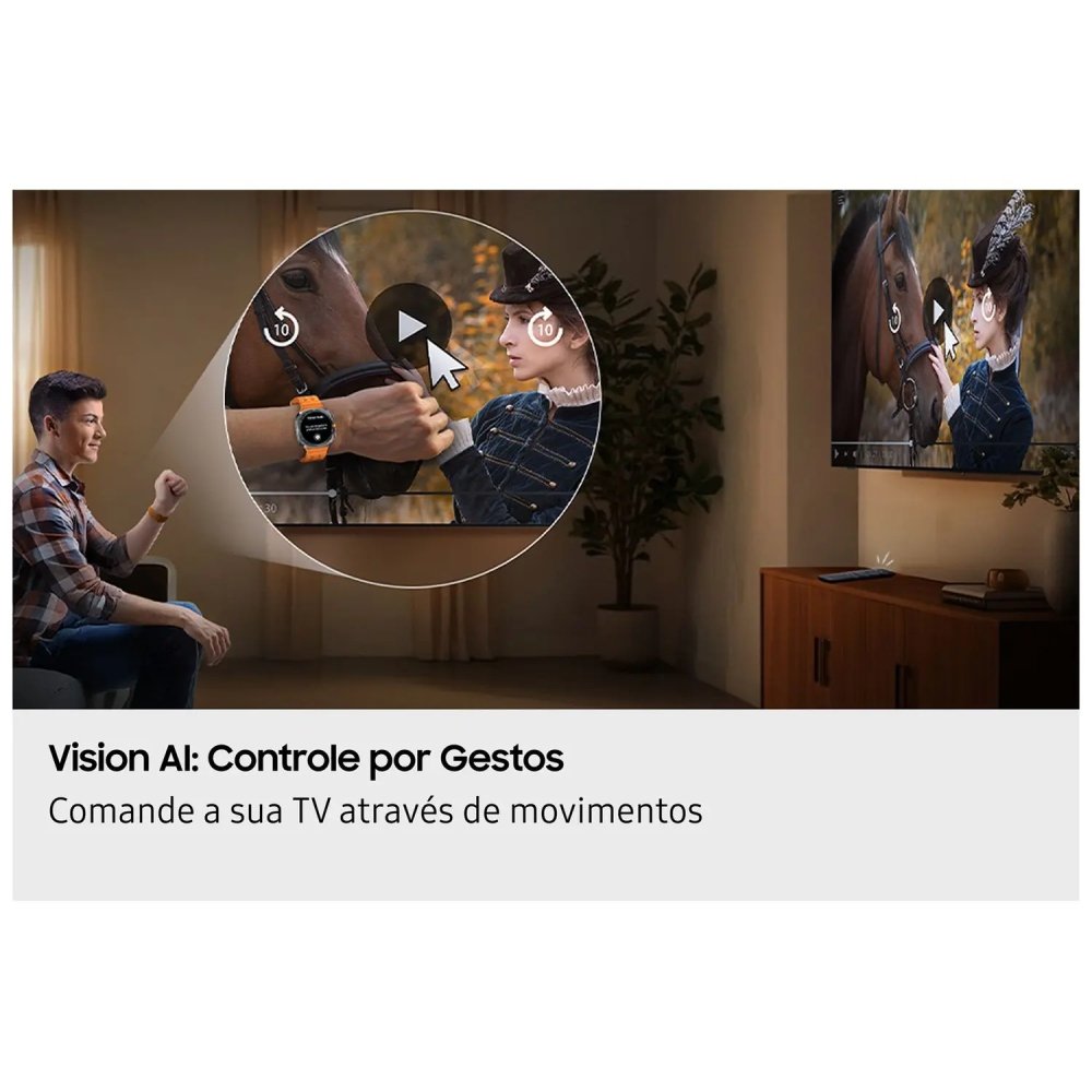 Smart TV 55"" Samsung 4K Neo QLED QN85F QN55QN85FAGXZD 120Hz Tizen NQ4 AI Gen2 Bixby Alexa 4 HDMI - view 12