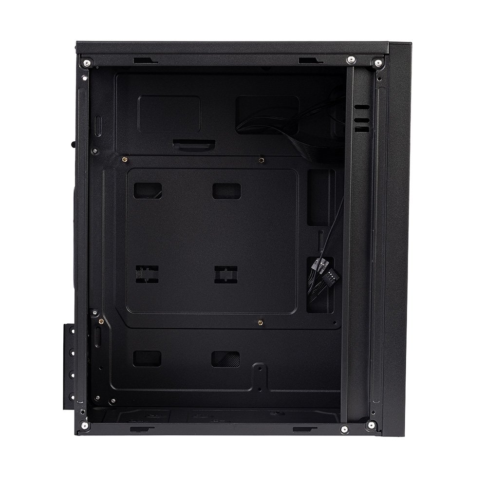 Gabinete Gamer Round5 Viper, Mini Tower, RGB, M-ATX, Lateral em Vidro, Preto - R5-VIPER-B-2179