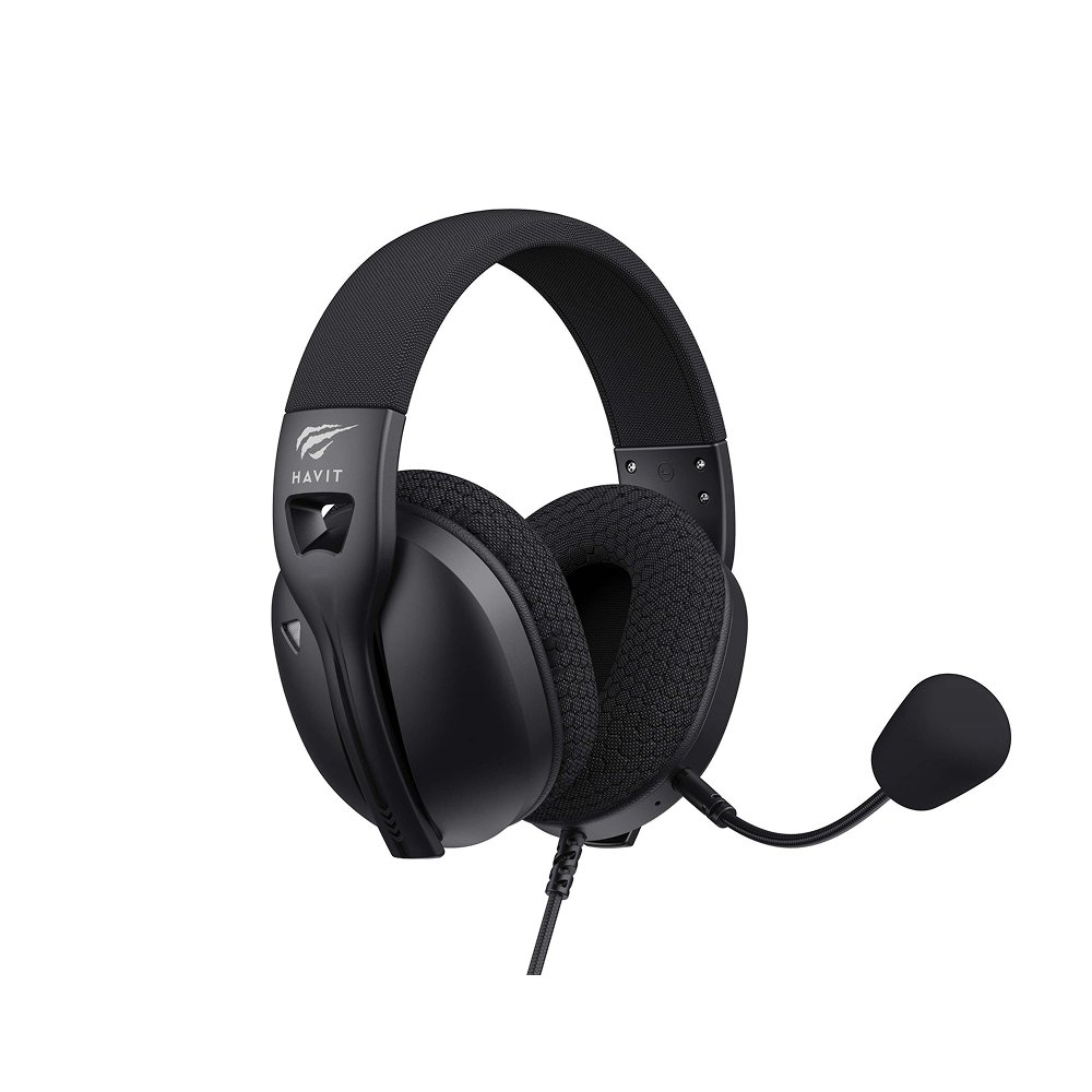 Headset Gamer Havit Fuxi H5D, RGB, Drivers de 50mm, P3, Multiplataforma, Preto - Fuxi-H5D Black