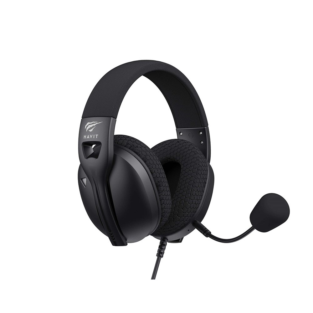Headset Gamer Havit Fuxi H5D, RGB, Drivers de 50mm, P3, Multiplataforma, Preto - Fuxi-H5D Black