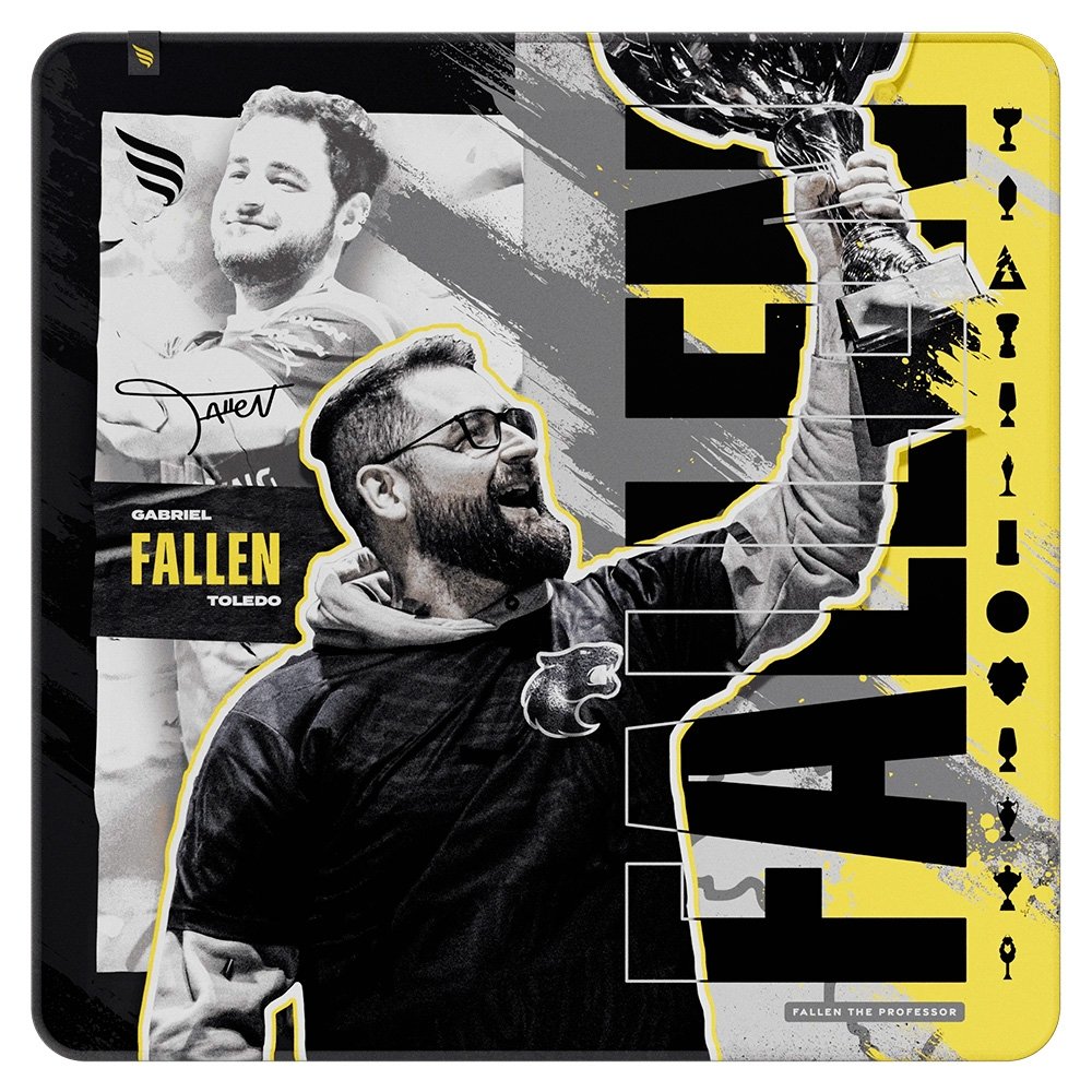 Mousepad Gamer Fallen The Professor, Grande, Speed++, 450x450mm - MP04101