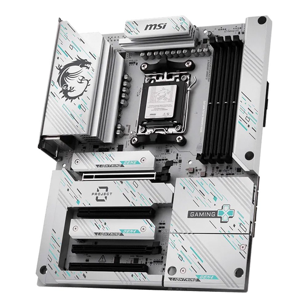 Placa-Mãe MSI B850 GAMING PLUS WIFI PZ, Intel, LGA 1851, ATX, DDR5, Wi-Fi - B850 GAMING PLUS WIFI PZ Placa-Mãe MSI B850 GAMING PLUS WIFI PZ, Intel, LGA 1851, ATX, DDR5, Wi-Fi - B850 GAMING PLUS WIFI PZ