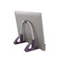 Suporte vertical para Notebook e Tablet Octoo LiteStand Vertical, Ice Silver e Roxo - 9575