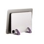 Suporte vertical para Notebook e Tablet Octoo LiteStand Vertical, Ice Silver e Roxo - 9575