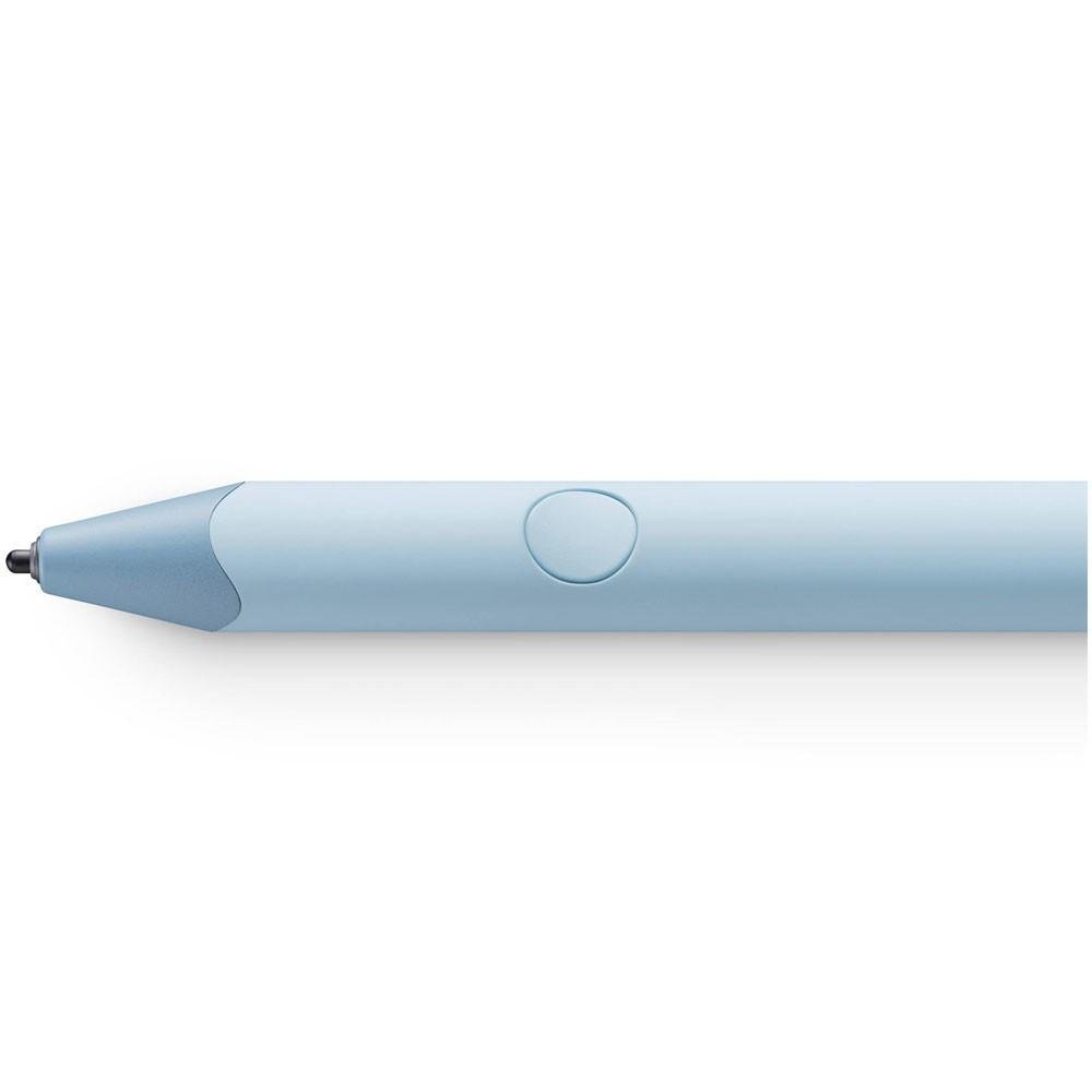 Caneta Bluetooth para Ipad e Iphone - Wacom Bamboo Fineline 3 Azul Claro - CS610CM