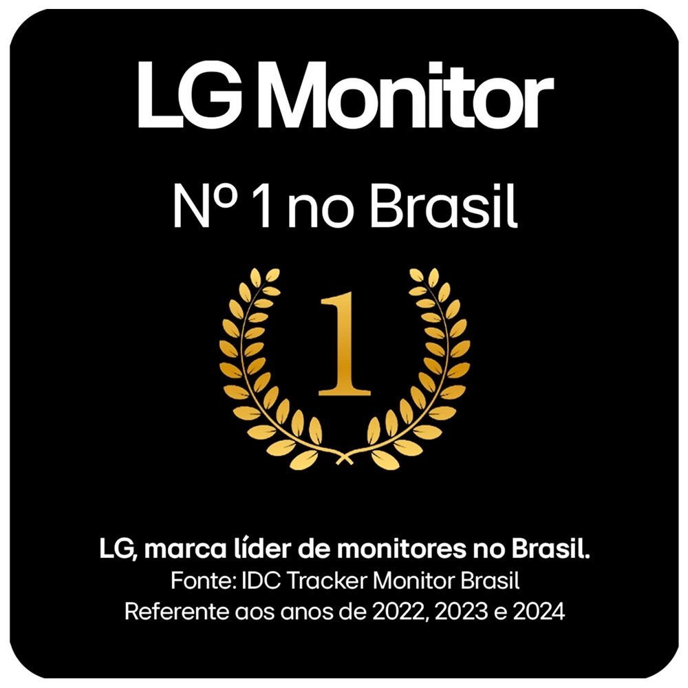Monitor Gamer Curvo LG UltraGear 34, QHD, UltraWide, 160Hz, 1ms, FreeSync Premium, HDR10, Altura Ajustável, Som Integrado - 34G600A-B Monitor Gamer Curvo LG UltraGear 34, QHD, UltraWide, 160Hz, 1ms, FreeSync Premium, HDR10, Altura Ajustável, Som Integrado - 34G600A-B
