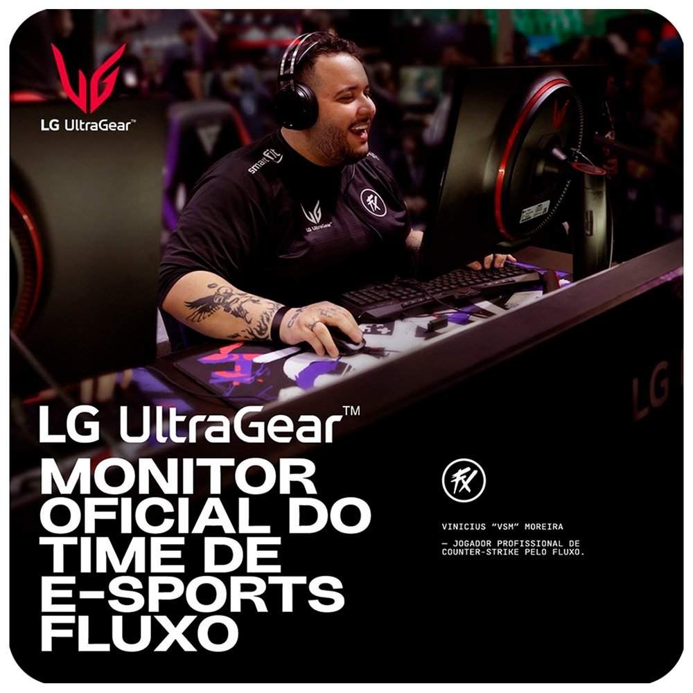 Monitor Gamer Curvo LG UltraGear 34, QHD, UltraWide, 160Hz, 1ms, FreeSync Premium, HDR10, Altura Ajustável, Som Integrado - 34G600A-B Monitor Gamer Curvo LG UltraGear 34, QHD, UltraWide, 160Hz, 1ms, FreeSync Premium, HDR10, Altura Ajustável, Som Integrado - 34G600A-B