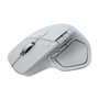 Mouse Sem Fio Logitech MX Master 4, Sensação Tátil do Haptic Feedback, USB-C, Bluetooth,Cinza Claro - 910-007566