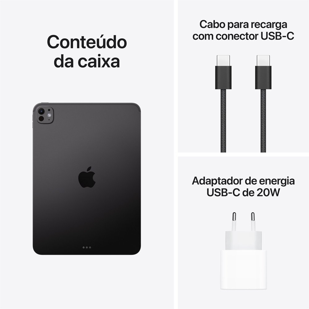 Tablet Apple iPad Pro 2TB Nano-Texture | KaBuM!