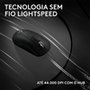 Mouse Gamer Sem Fio Logitech G PRO X SUPERLIGHT 2c, 5 botões, 44000 DPI, Atualização de até 8 kHz, PC e Mac, Preto - 910-007530