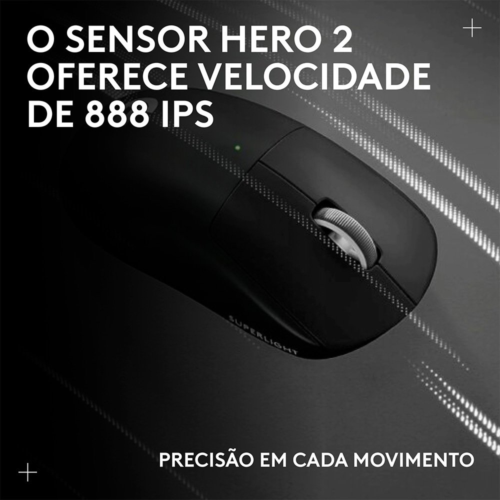Mouse Gamer Logitech G PRO X SUPERLIGHT 2 | KaBuM!