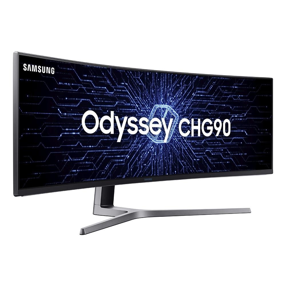 Monitor Gamer Samsung Odyssey 49' QLED, Curvo, 144 Hz, Full HD, 1ms, FreeSync, HDR 600, 125% sRGB, HDMI/DisplayPort - LC49HG90DMLXZD Monitor Gamer Samsung Odyssey 49' QLED, Curvo, 144 Hz, Full HD, 1ms, FreeSync, HDR 600, 125% sRGB, HDMI/DisplayPort - LC49HG90DMLXZD