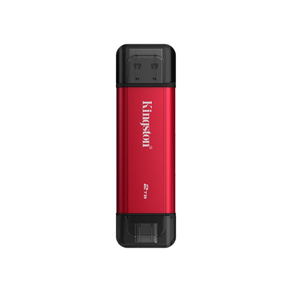 SSD Externo Portátil Kingston, 2TB, Dual USB-A/C, Leitura 1050 MB/s, Gravação 950 MB/s, USB 3.2 Gen 2 - SPSD/2TB SSD Externo Portátil Kingston, 2TB, Dual USB-A/C, Leitura 1050 MB/s, Gravação 950 MB/s, USB 3.2 Gen 2 - SPSD/2TB