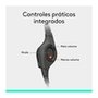 Headset com fio USB Logitech H390 com Almofadas, Controles de Áudio Integrado e Microfone com Redução de Ruído - 981-000014