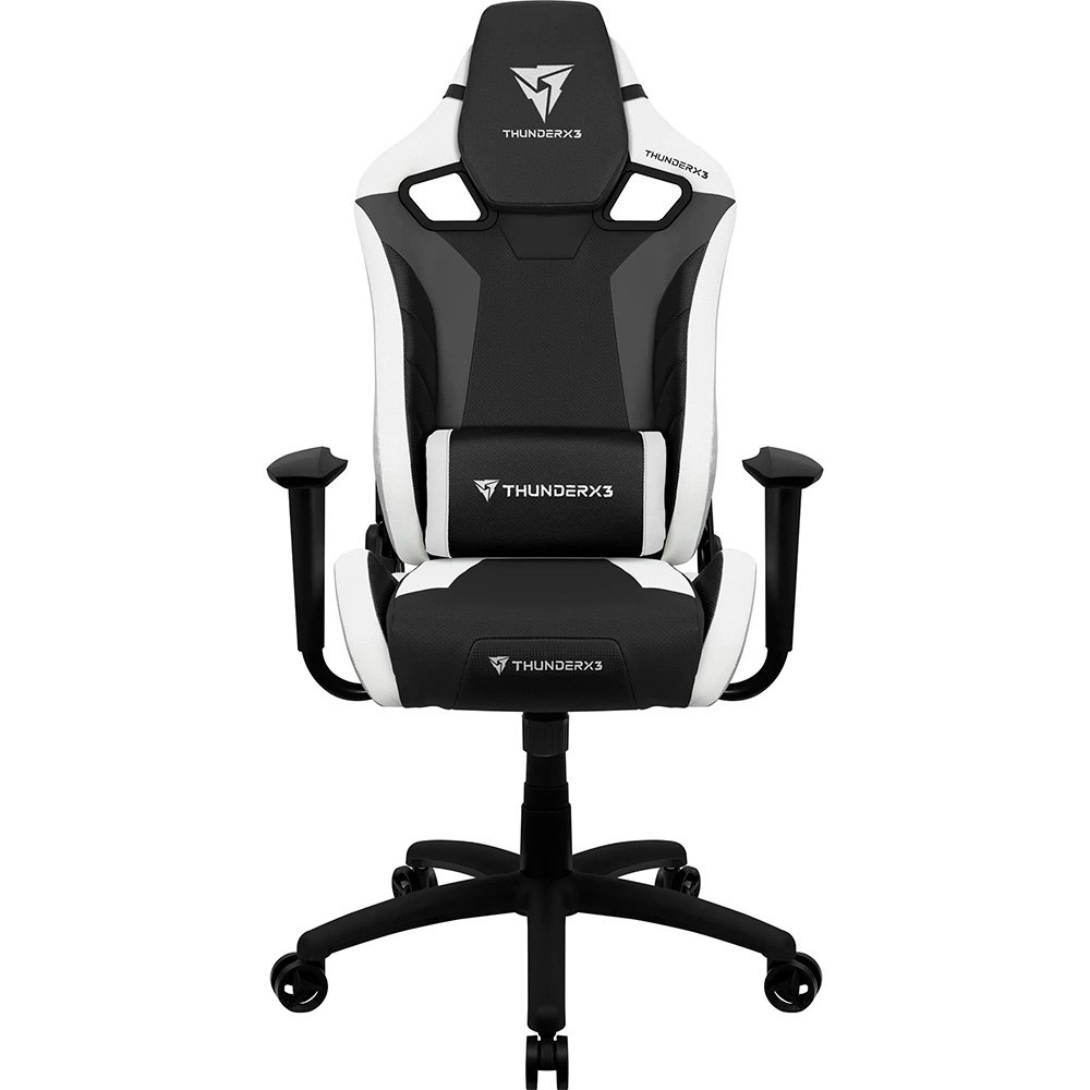 Cadeira Gamer ThunderX3 XC3, Até 120Kg, Reclinável, Com Almofadas, Cilindro de Gás Classe 4, Branca - 78310 - view 3