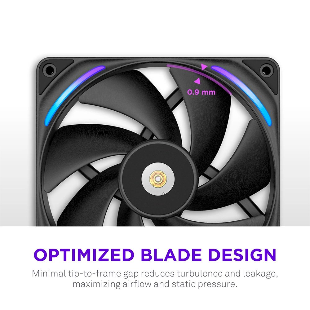 Ventoinha NZXT Performance 140mm LCP RGB | KaBuM!