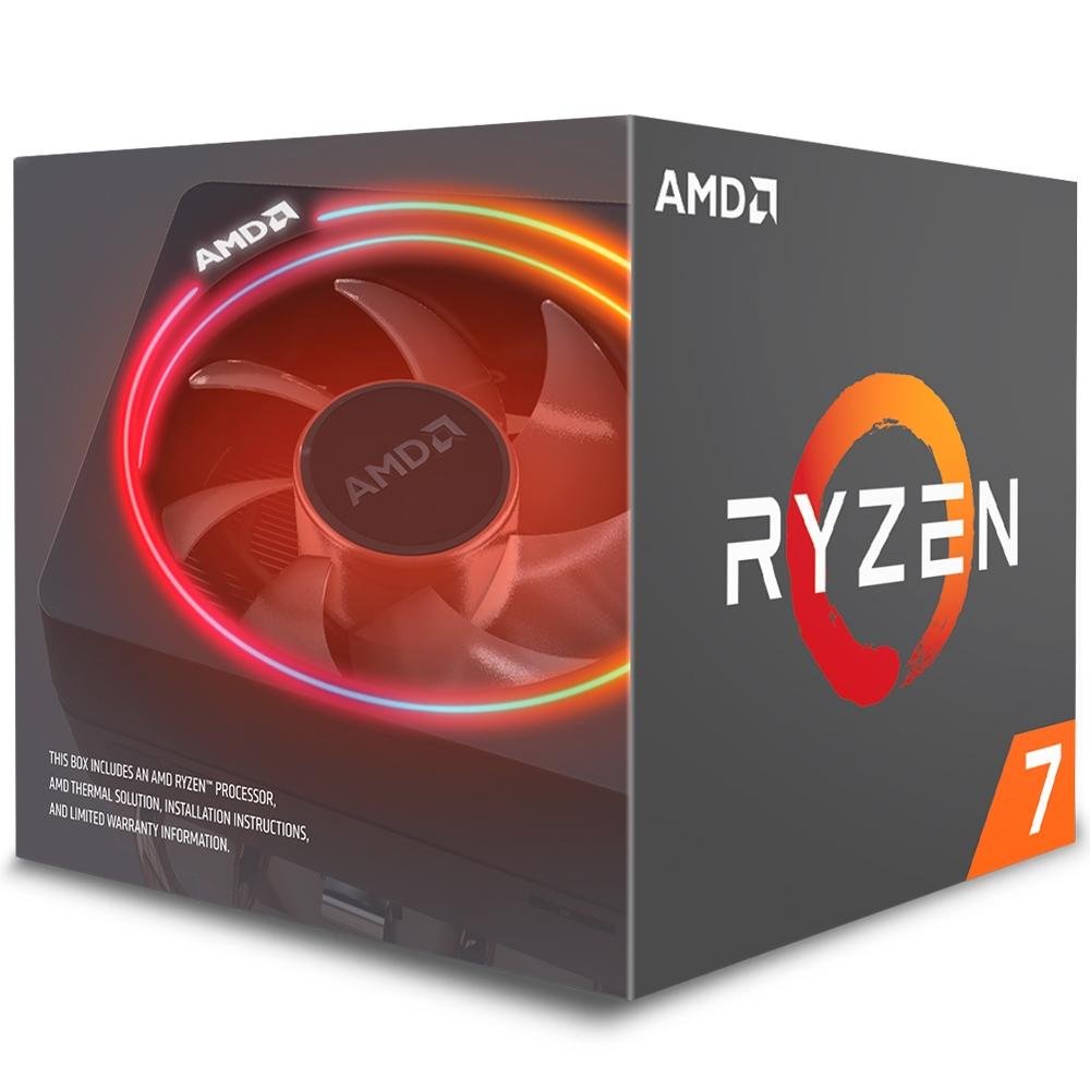 CPU Ryzen 2700X Processador AMD Ryzen 7 2700X Cooler Wraith Prism | KaBuM!