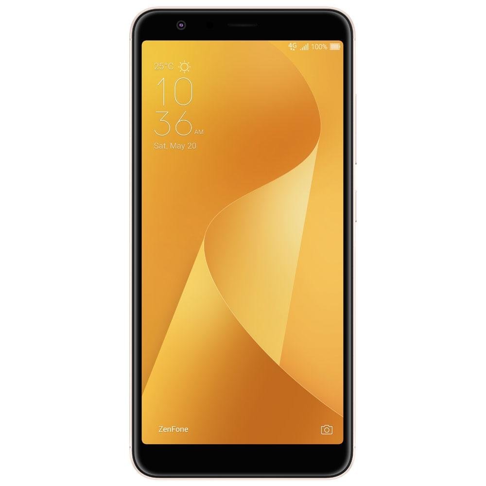 Smartphone Asus Zenfone Max Plus, 32GB, 16MP, Tela 5.7´, Dourado - ZB570TL-4G090BR Smartphone Asus Zenfone Max Plus, 32GB, 16MP, Tela 5.7´, Dourado - ZB570TL-4G090BR