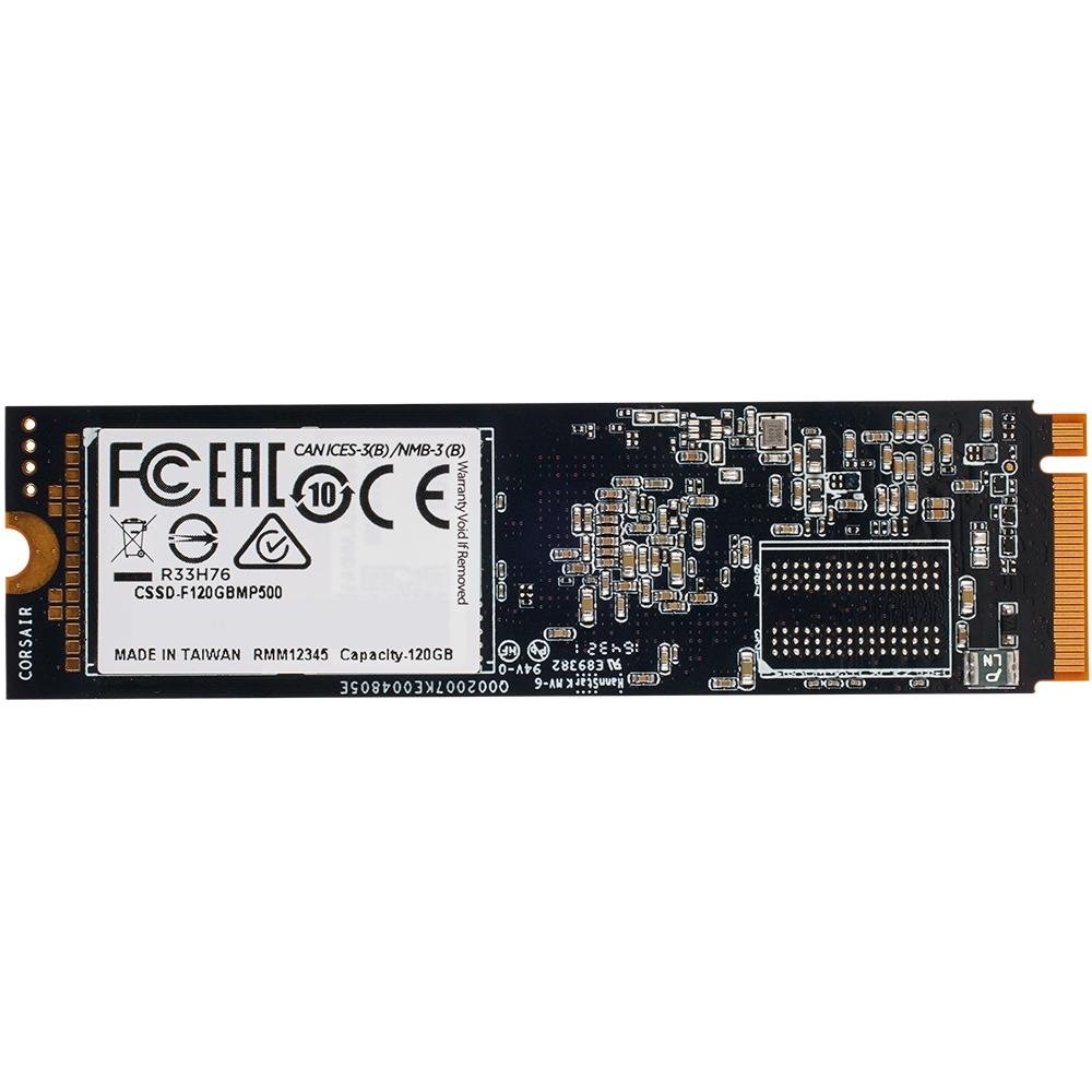 SSD Corsair Force Series MP500, 480GB, M.2 NVMe, Leitura 3000MB/s, Gravação 2400MB/s - CSSD-F480GBMP500 SSD Corsair Force Series MP500, 480GB, M.2 NVMe, Leitura 3000MB/s, Gravação 2400MB/s - CSSD-F480GBMP500