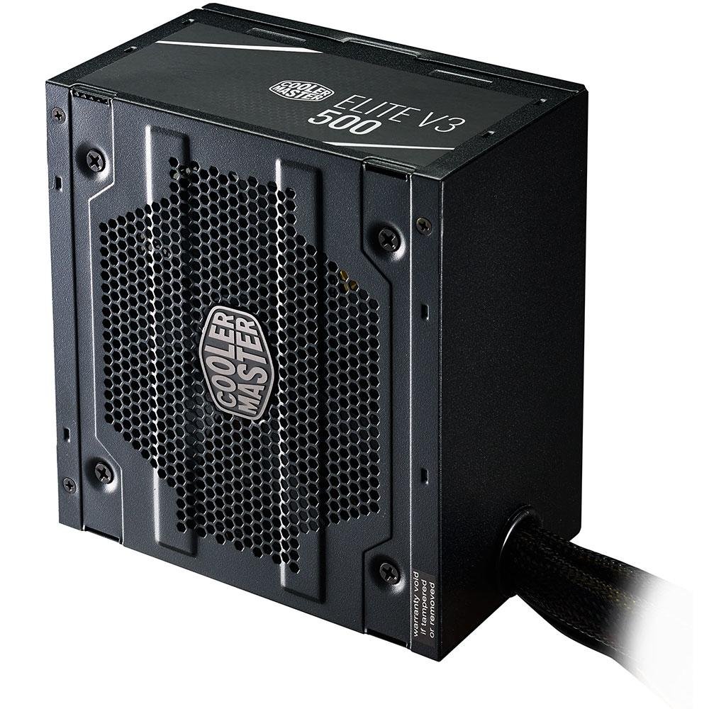 Fonte Cooler Master Elite V3, 500W - MPW-5001-ACAAN1 Fonte Cooler Master Elite V3, 500W - MPW-5001-ACAAN1