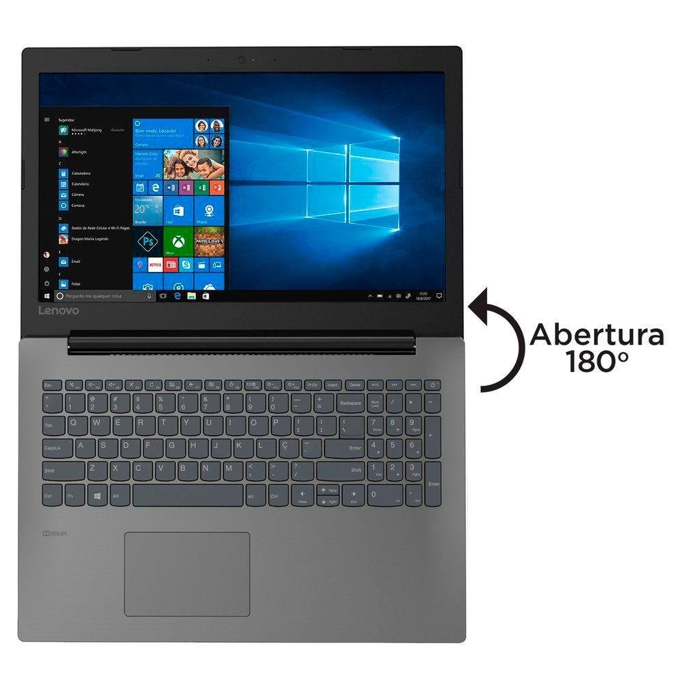 Notebook Lenovo IdeaPad 330, Intel Celeron N4000, 4GB, 1TB, Windows 10 Home, 15.6´ - 81FN0001BR Notebook Lenovo IdeaPad 330, Intel Celeron N4000, 4GB, 1TB, Windows 10 Home, 15.6´ - 81FN0001BR