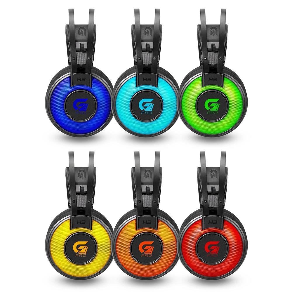 Headset Gamer Fortrek H3, USB, Cinza - G Pro Headset Gamer Fortrek H3, USB, Cinza - G Pro
