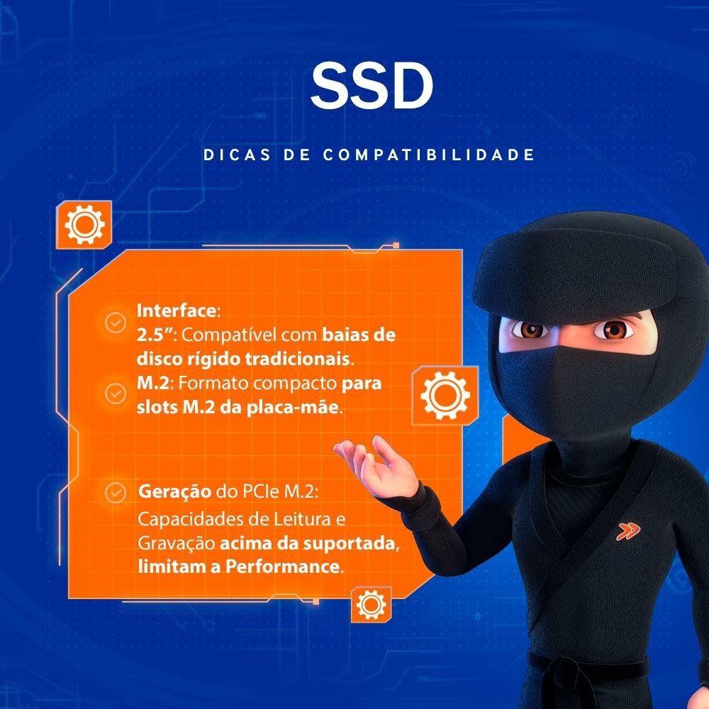 SSD Crucial BX500 480 GB Sata | KaBuM!