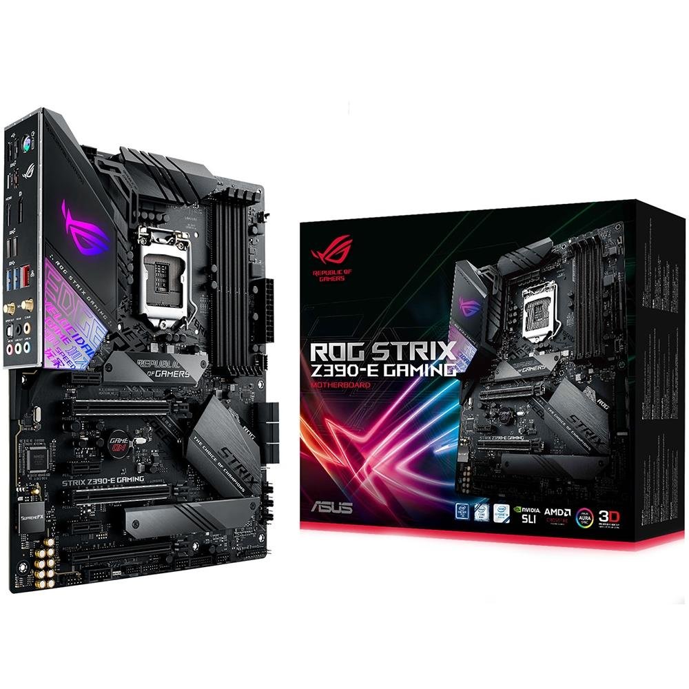 【美品】ASUS ROG STRIX Z390-E GAMINGセット Placa-Mãe Asus para Intel ROG STRIX Z390-E GAMING | KaBuM!