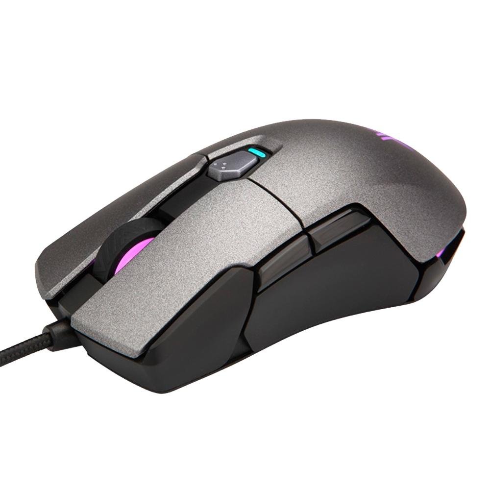 Mouse Gamer Xanova 16000DPI RGB 6 Botoes Prata/Preto Mensa Pro - Galax XM380 Pro Mouse Gamer Xanova 16000DPI RGB 6 Botoes Prata/Preto Mensa Pro - Galax XM380 Pro