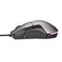 Mouse Gamer Xanova 16000DPI RGB 6 Botoes Prata/Preto Mensa Pro  - Galax XM380 Pro