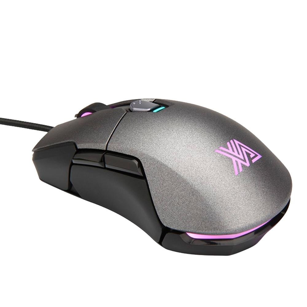 Mouse Gamer Xanova 16000DPI RGB 6 Botoes Prata/Preto Mensa Pro - Galax XM380 Pro Mouse Gamer Xanova 16000DPI RGB 6 Botoes Prata/Preto Mensa Pro - Galax XM380 Pro