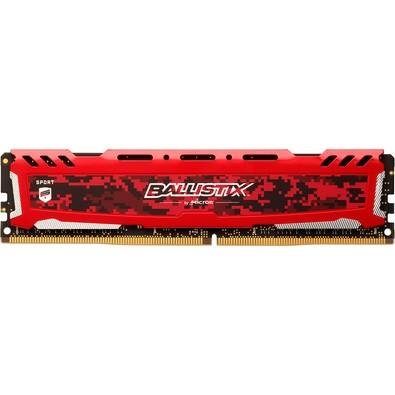 Memória Crucial Ballistix Sport LT, 8GB, 2400MHz, DDR4, CL16, Vermelho - BLS8G4D240FSEK é ruim? Memória Crucial Ballistix Sport LT, 8GB, 2400MHz, DDR4, CL16, Vermelho - BLS8G4D240FSEK é boa?