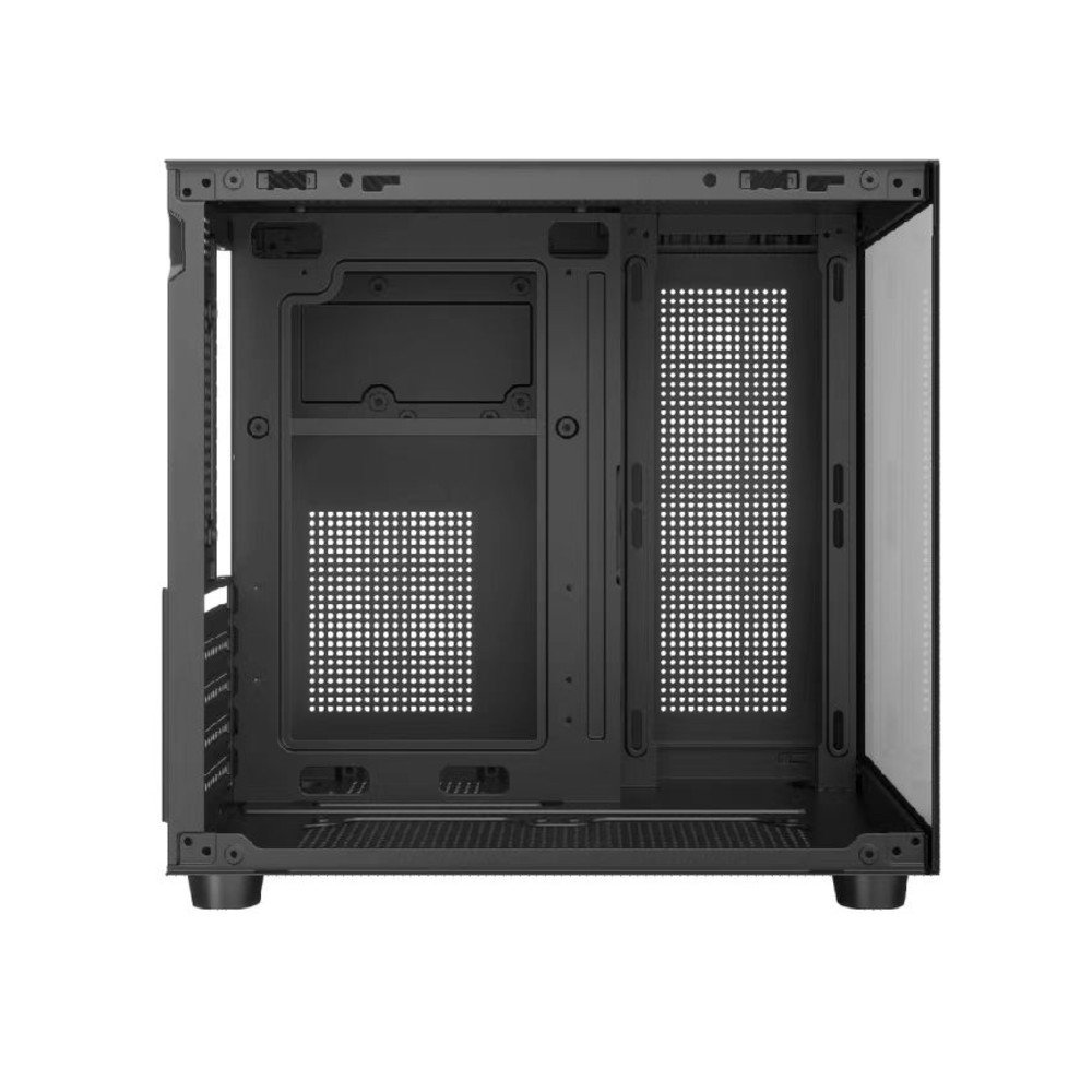 Gabinete Gamer Esgaming EBOX, Mid Tower, M-ATX, Frontal e Lateral em Vidro Temperado, Sem Fans, Preto - 8001 Gabinete Gamer Esgaming EBOX, Mid Tower, M-ATX, Frontal e Lateral em Vidro Temperado, Sem Fans, Preto - 8001