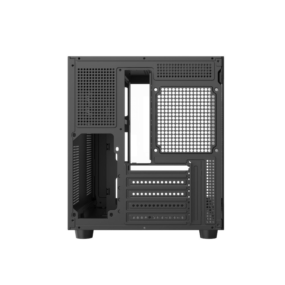 Gabinete Gamer Esgaming EBOX, Mid Tower, M-ATX, Frontal e Lateral em Vidro Temperado, Sem Fans, Preto - 8001 Gabinete Gamer Esgaming EBOX, Mid Tower, M-ATX, Frontal e Lateral em Vidro Temperado, Sem Fans, Preto - 8001