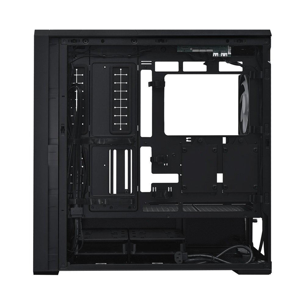 Gabinete Gamer Lian Li Lancool 217, Mid Tower, Lateral em Vidro, Com 3X Fans, Preto - LAN217INFX