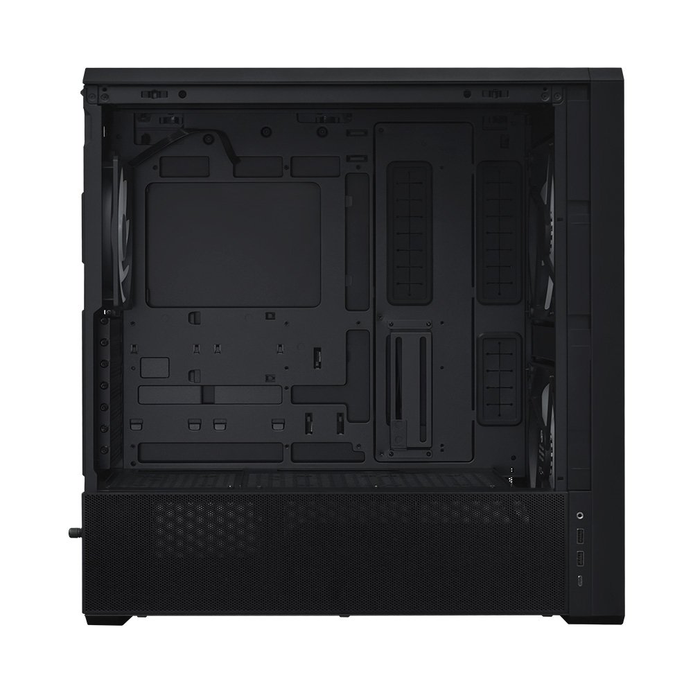 Gabinete Gamer Lian Li Lancool 217, Mid Tower, Lateral em Vidro, Com 3X Fans, Preto - LAN217INFX