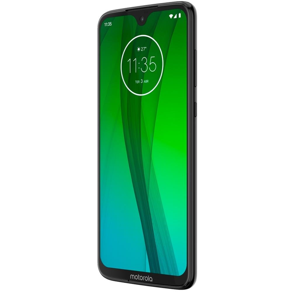 Smartphone Motorola Moto G7, 64GB, 12MP, Tela 6.2´, Ônix - XT1962-4 Smartphone Motorola Moto G7, 64GB, 12MP, Tela 6.2´, Ônix - XT1962-4