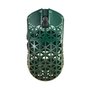 Mouse Gamer Sem Fio Attack Shark R5 Ultra, 42000 DPI, Fibra de Carbono, Switch Óptico, Tri-Mode Wireless Bluetooth USB-C, Verde - R5 ULTRA