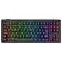 Teclado Magnético Gamer Redragon Otiim, TKL, RGB, 8000Hz, Rapid Trigger, Roda de Volume, Preto - K729RGB-M