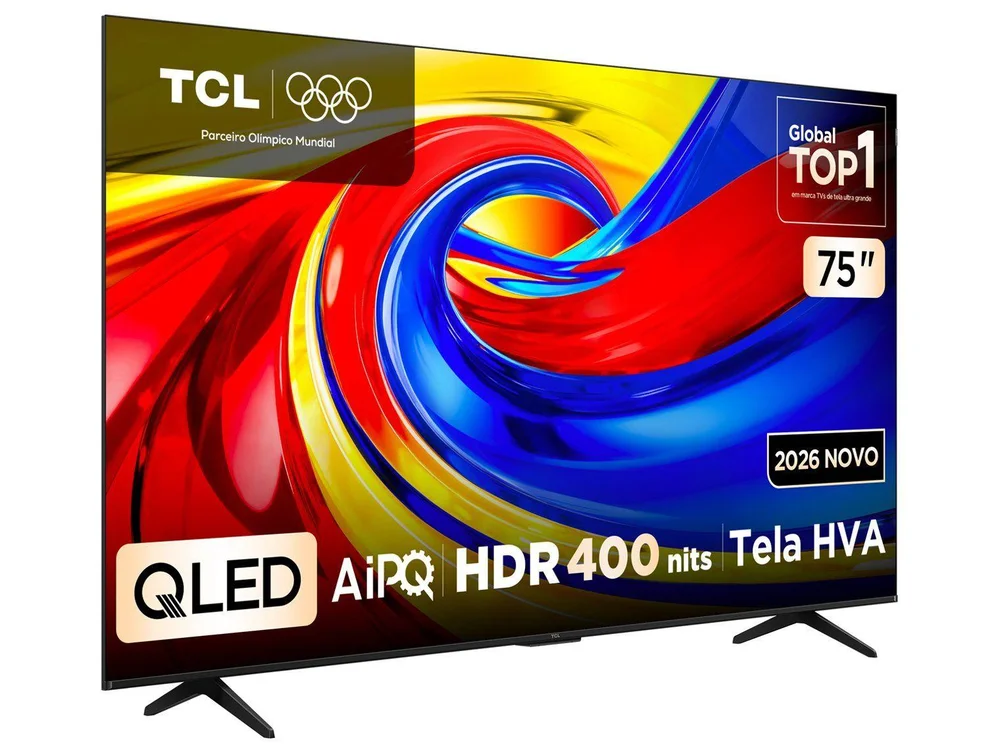 TCL 75V 75インチ 4K スマートテレビ Smart TV 75