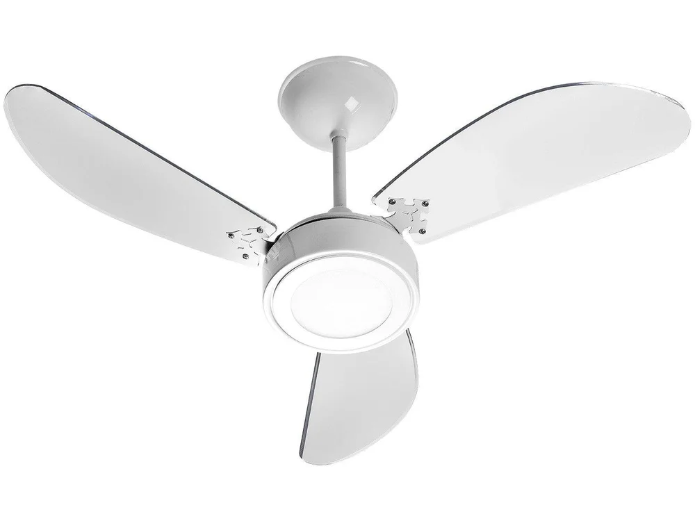 Ventilador Teto Venti-Delta New Cristal LED 127V
