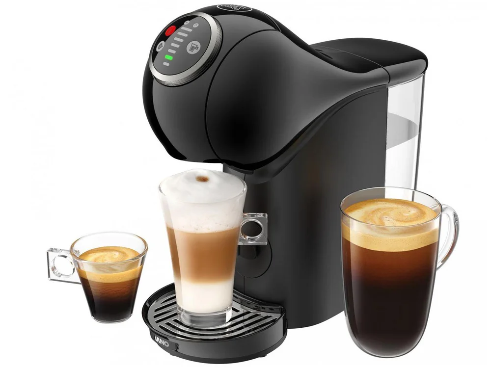 Cafeteira Arno Nescafé Dolce Gusto Genio S Plus, 110V, Preta - DGS2 Cafeteira Arno Nescafé Dolce Gusto Genio S Plus, 110V, Preta - DGS2