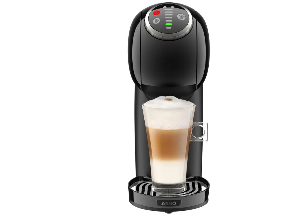 Cafeteira Arno Nescafé Dolce Gusto Genio S Plus, 110V, Preta - DGS2 Cafeteira Arno Nescafé Dolce Gusto Genio S Plus, 110V, Preta - DGS2