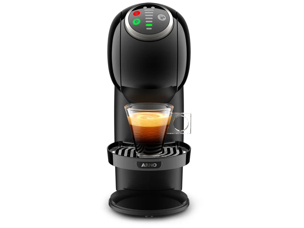 Cafeteira Arno Nescafé Dolce Gusto Genio S Plus, 110V, Preta - DGS2 Cafeteira Arno Nescafé Dolce Gusto Genio S Plus, 110V, Preta - DGS2