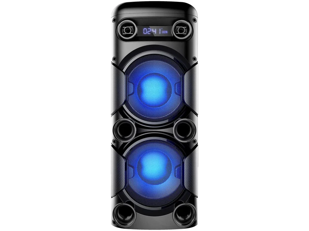 Caixa de Som Mini Torre 900w Bt/aux/usb/fm Sp380 Caixa de Som Mini Torre 900w Bt/aux/usb/fm Sp380