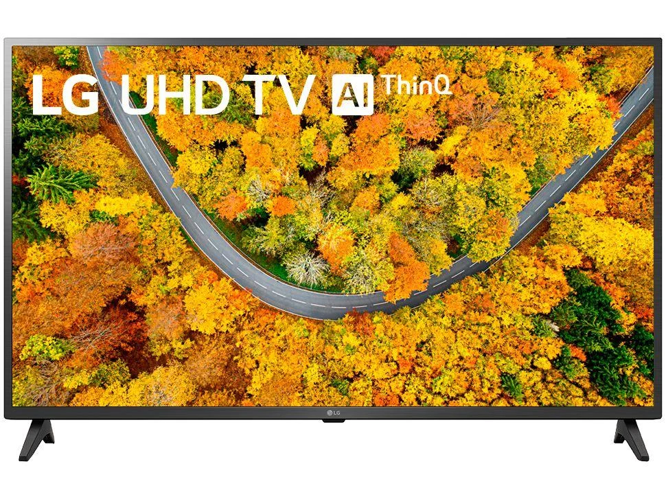 Smart TV LED LG 55 Polegadas 4K UHD, HDR, Wi-Fi, Bluetooth, 1 USB, 2 HDMI, Comando Voz, Inteligência Artificial, Google, Alexa - 55UP7550PSF.BWZ Smart TV LED LG 55 Polegadas 4K UHD, HDR, Wi-Fi, Bluetooth, 1 USB, 2 HDMI, Comando Voz, Inteligência Artificial, Google, Alexa - 55UP7550PSF.BWZ